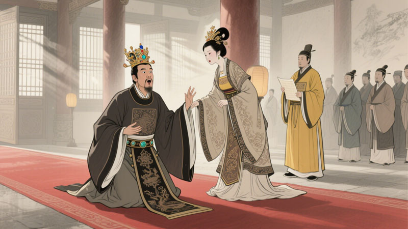 获旨祭陵，谨言慎行